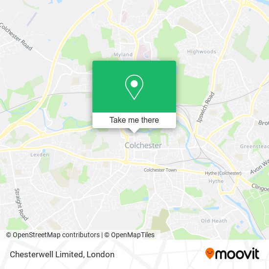 Chesterwell Limited map