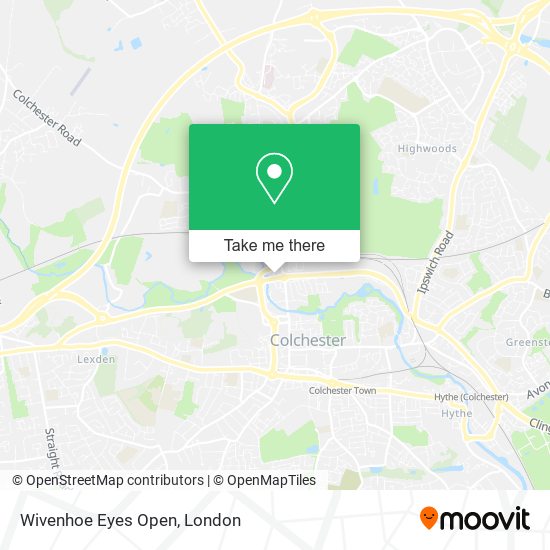 Wivenhoe Eyes Open map