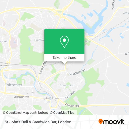St John's Deli & Sandwich Bar map