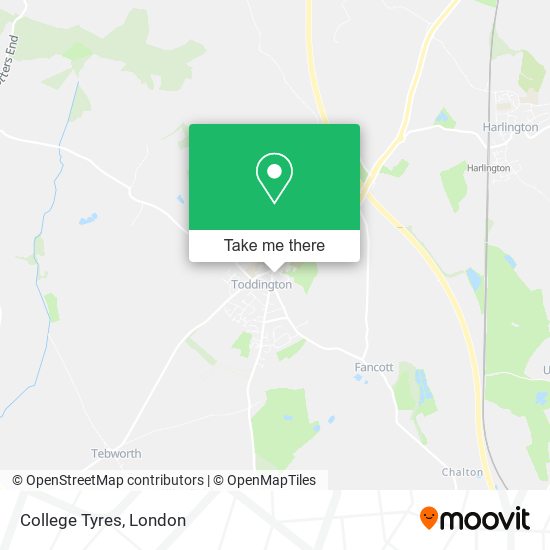 College Tyres map
