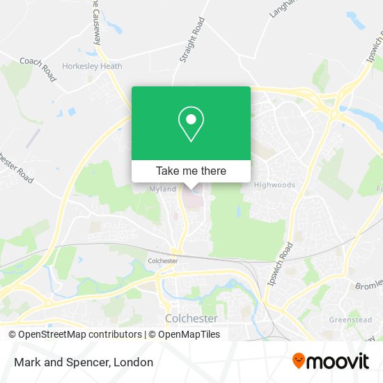 Mark and Spencer map