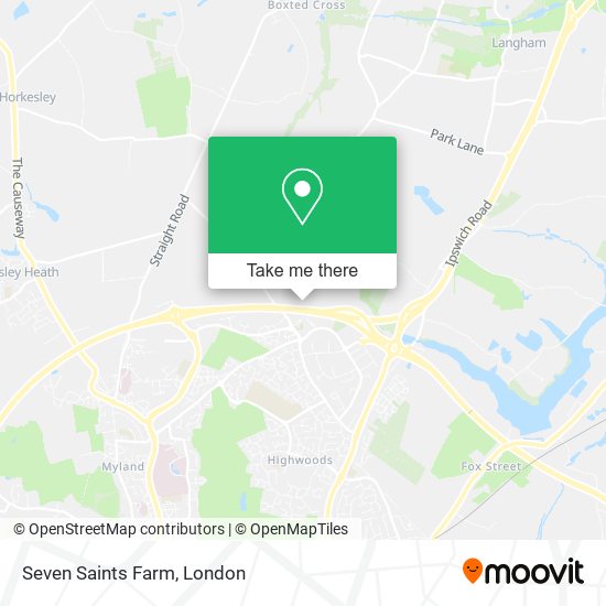 Seven Saints Farm map
