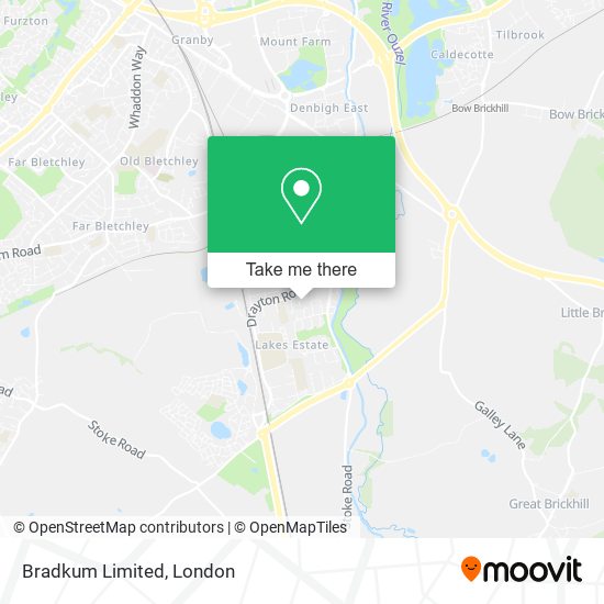 Bradkum Limited map