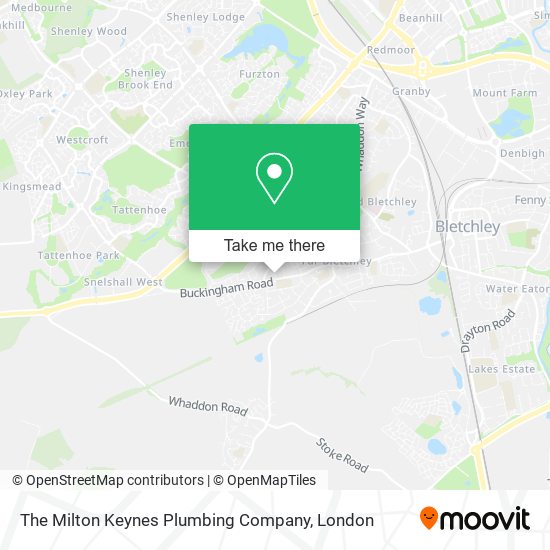 The Milton Keynes Plumbing Company map