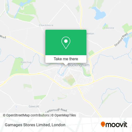 Gamages Stores Limited map