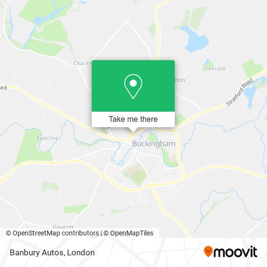 Banbury Autos map