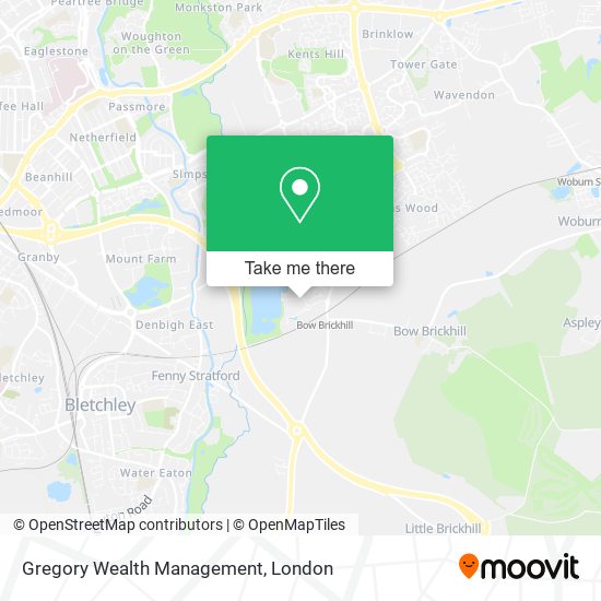 Gregory Wealth Management map