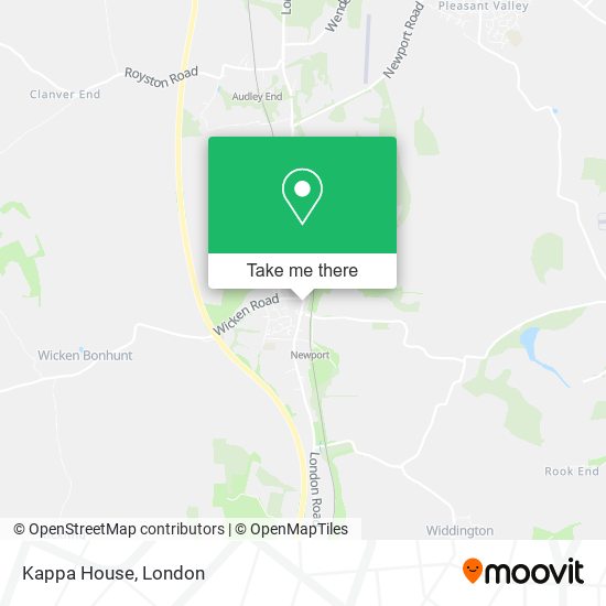 Kappa House map