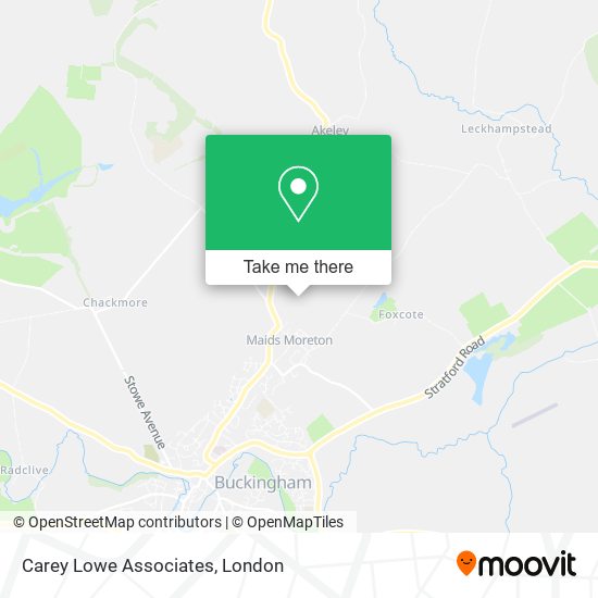 Carey Lowe Associates map