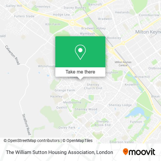 The William Sutton Housing Association map