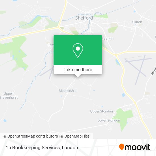 1a Bookkeeping Services map