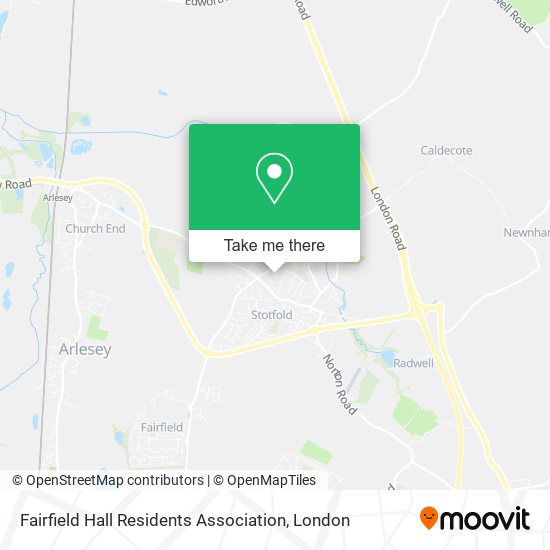 Fairfield Hall Residents Association map