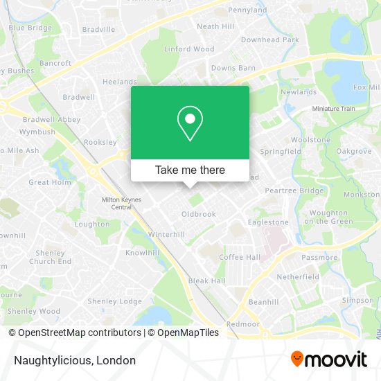 Naughtylicious map