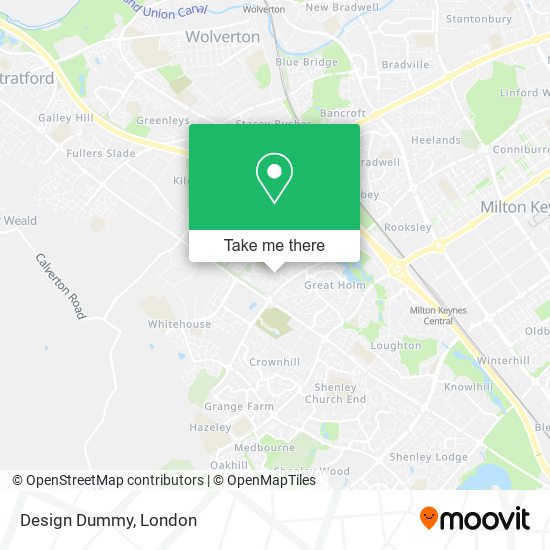 Design Dummy map