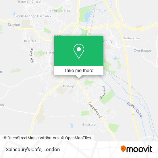 Sainsbury's Cafe map