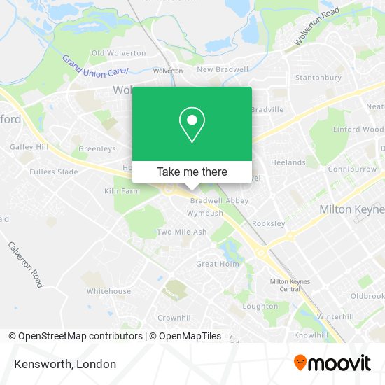Kensworth map