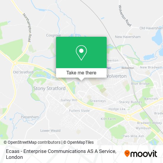 Ecaas - Enterprise Communications AS A Service map