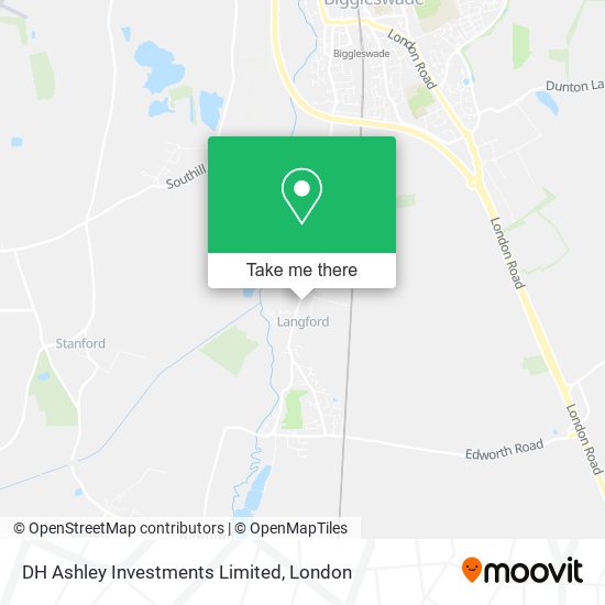 DH Ashley Investments Limited map