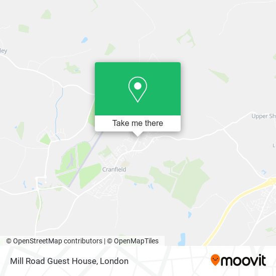 Mill Road Guest House map