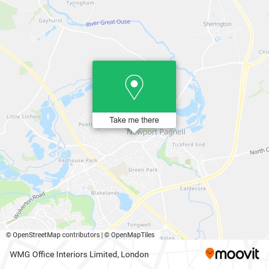 WMG Office Interiors Limited map