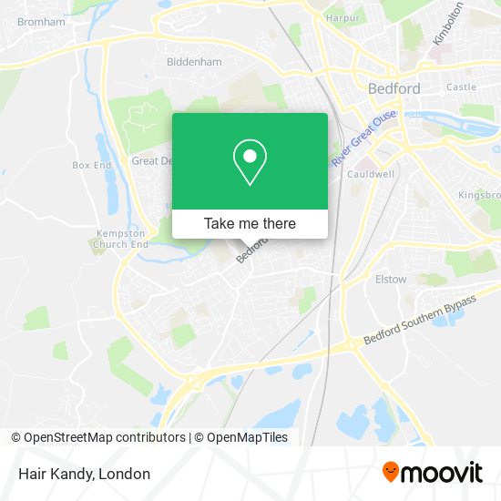Hair Kandy map