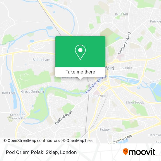 Pod Orlem Polski Sklep map