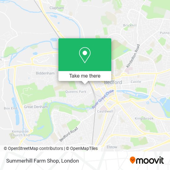 Summerhill Farm Shop map