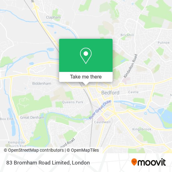 83 Bromham Road Limited map