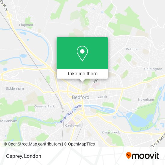 Osprey map