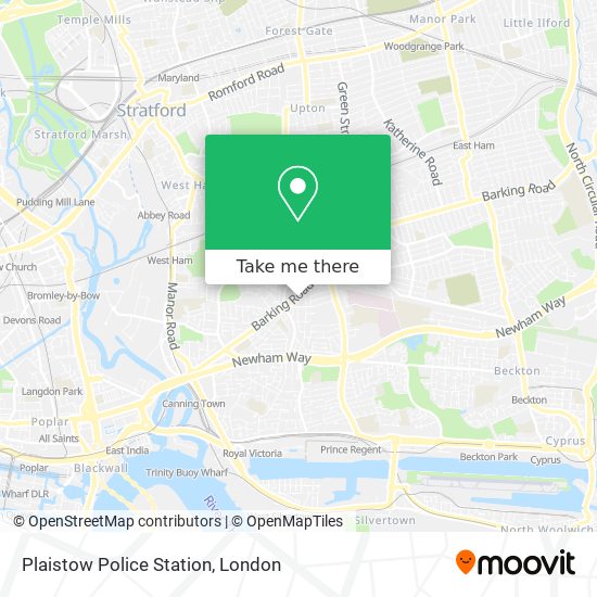 Plaistow Police Station map