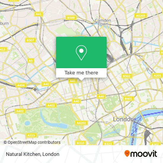 Natural Kitchen map