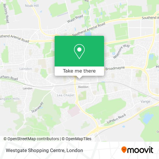 Westgate Shopping Centre map