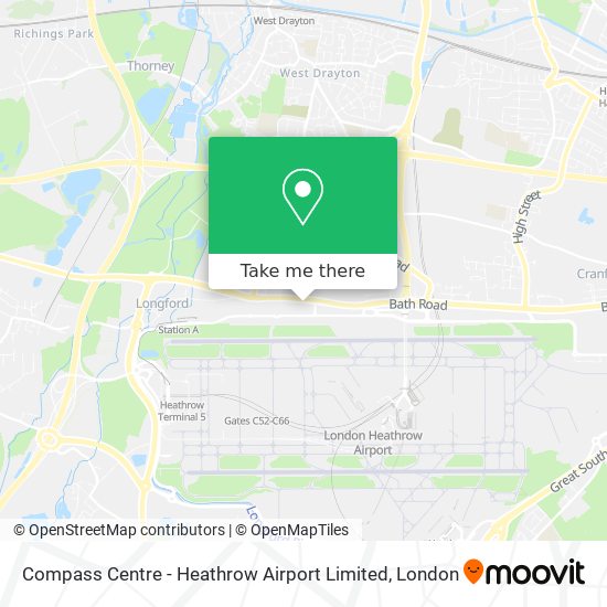 Compass Centre - Heathrow Airport Limited map