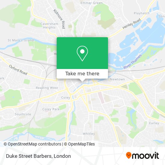 Duke Street Barbers map