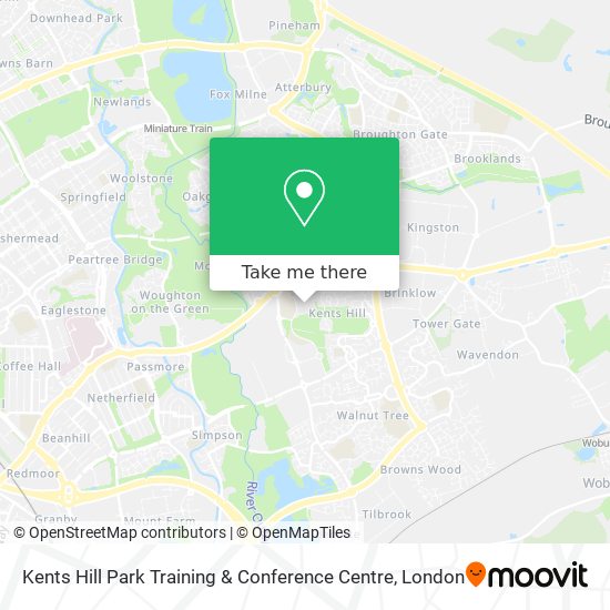 Kents Hill Park Training & Conference Centre map