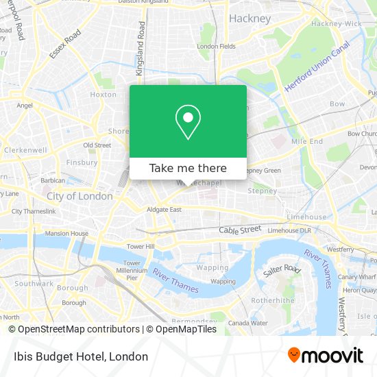 Ibis Budget Hotel map