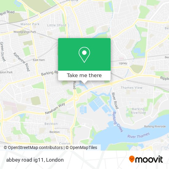 abbey road ig11 map