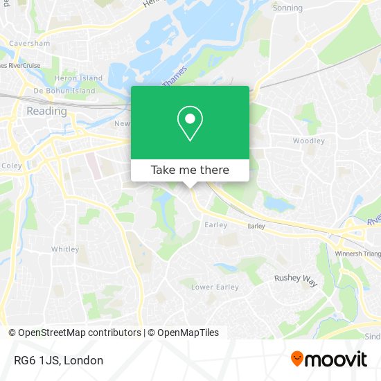 RG6 1JS map