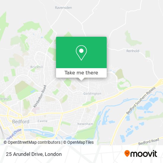 25 Arundel Drive map