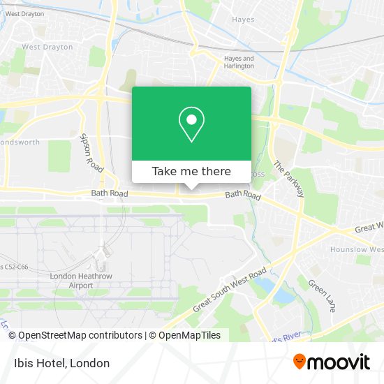 Ibis Hotel map