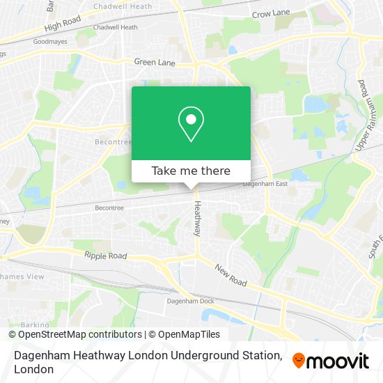 How To Get To Dagenham Heathway London Underground Station In Dagenham By Bus Tube Train Or Dlr Moovit