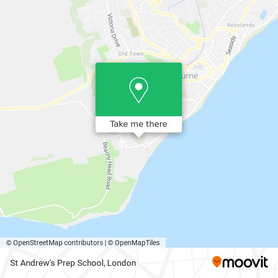 St Andrew's Prep School map