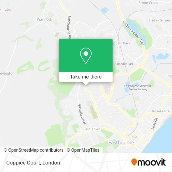 Coppice Court map