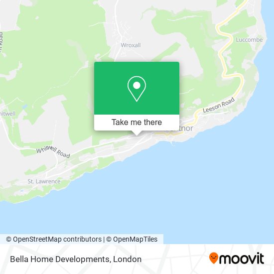 Bella Home Developments map