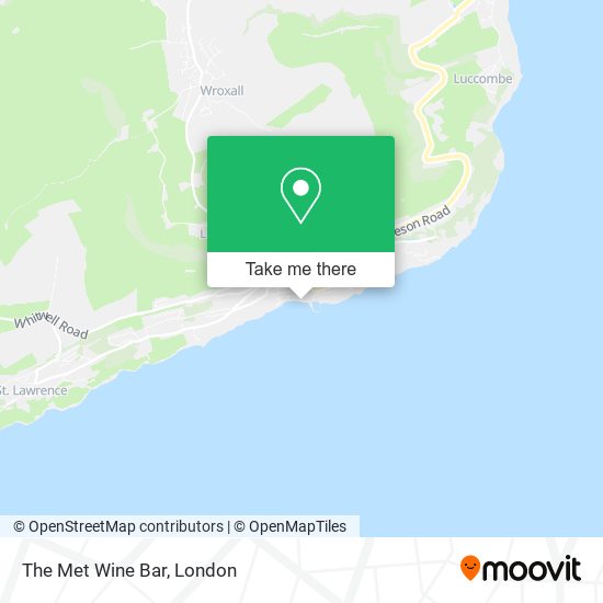 The Met Wine Bar map