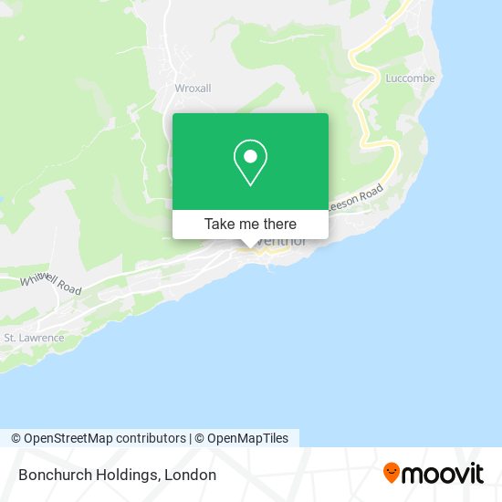 Bonchurch Holdings map