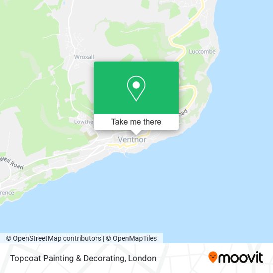 Topcoat Painting & Decorating map