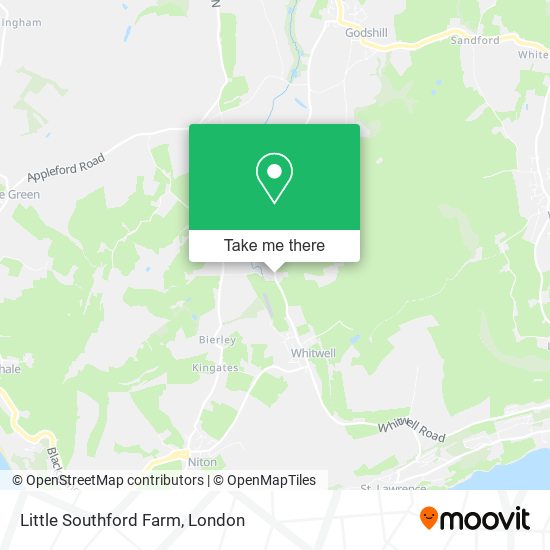 Little Southford Farm map