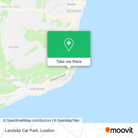 Landslip Car Park map