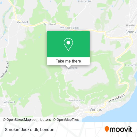 Smokin' Jack's Uk map